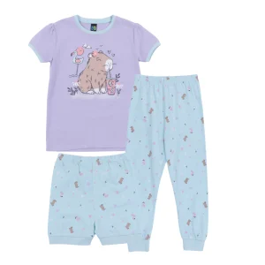 Pyjama 3 pièces - S26P52 - 2 à 14 ans